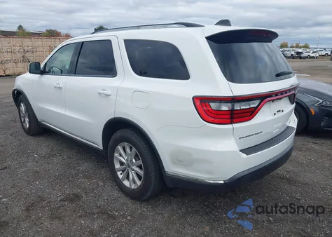 2022 Dodge Durango Sxt Rwd из США, поврежденный, VIN 1C4RDHAG3NC226352